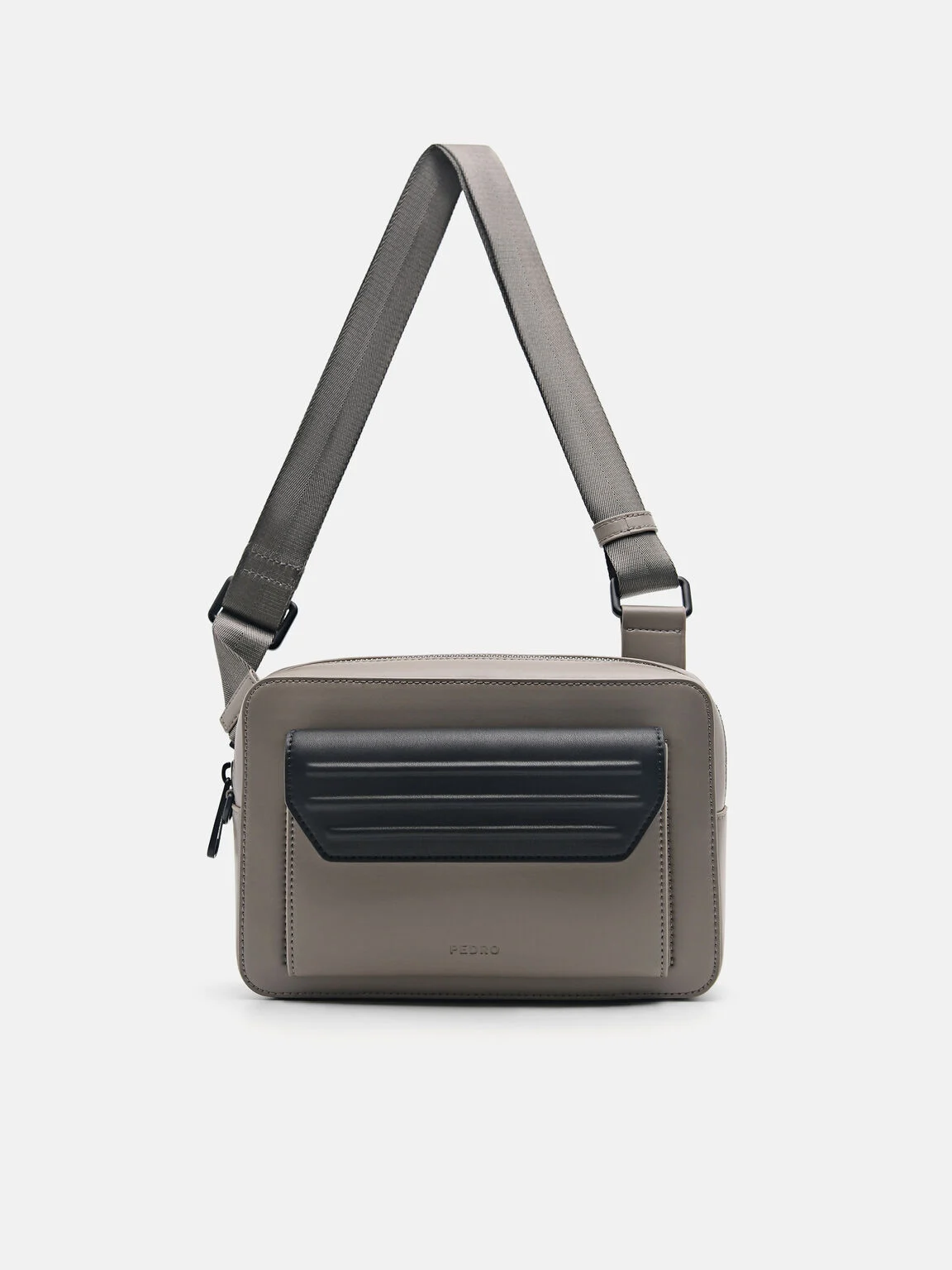 Túi đeo chéo phom chữ nhật hiện đại Sling - Nâu Xám