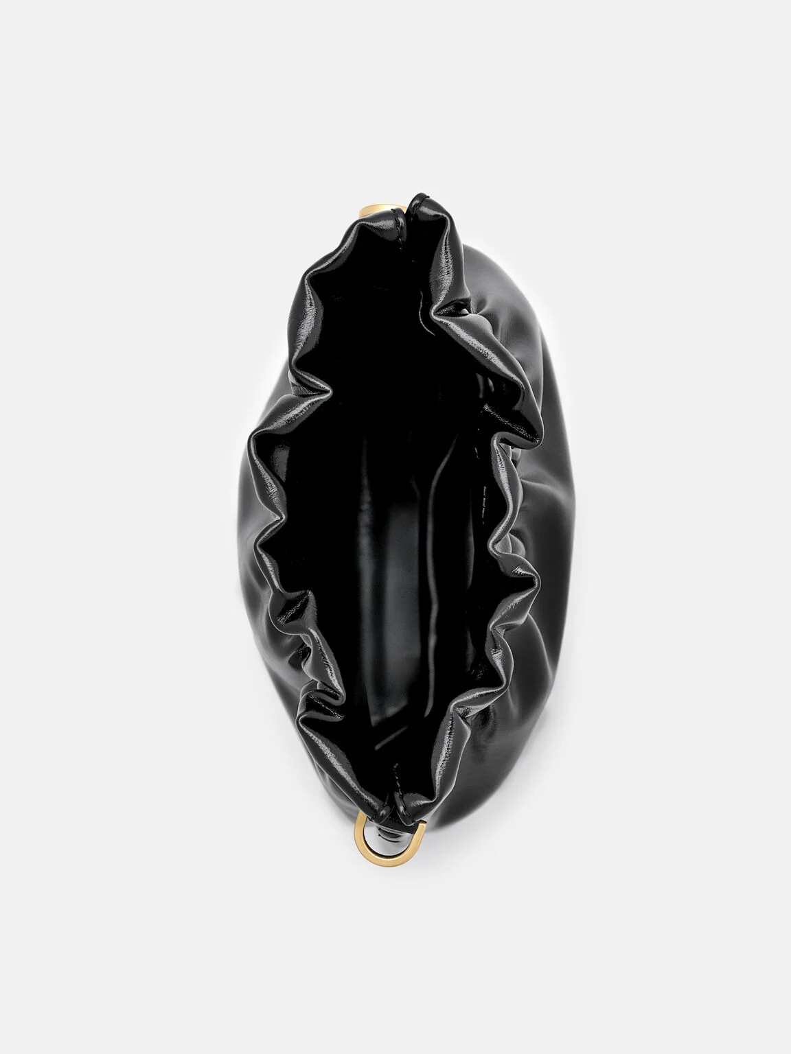 Túi đeo vai xếp nếp Cami - Đen - Ảnh 3