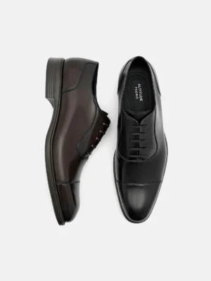 Alternative view of Giày tây mũi tròn Altitude Lightweight Burnished Leather - Đen