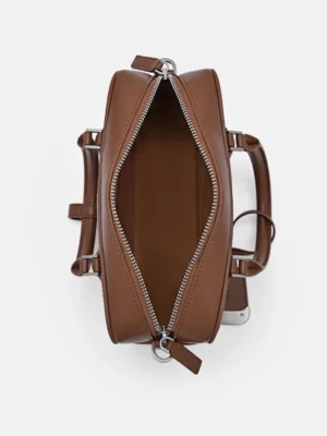 Alternative view of Túi đeo chéo phom chữ nhật Seren Bowling - Rượu Cognac