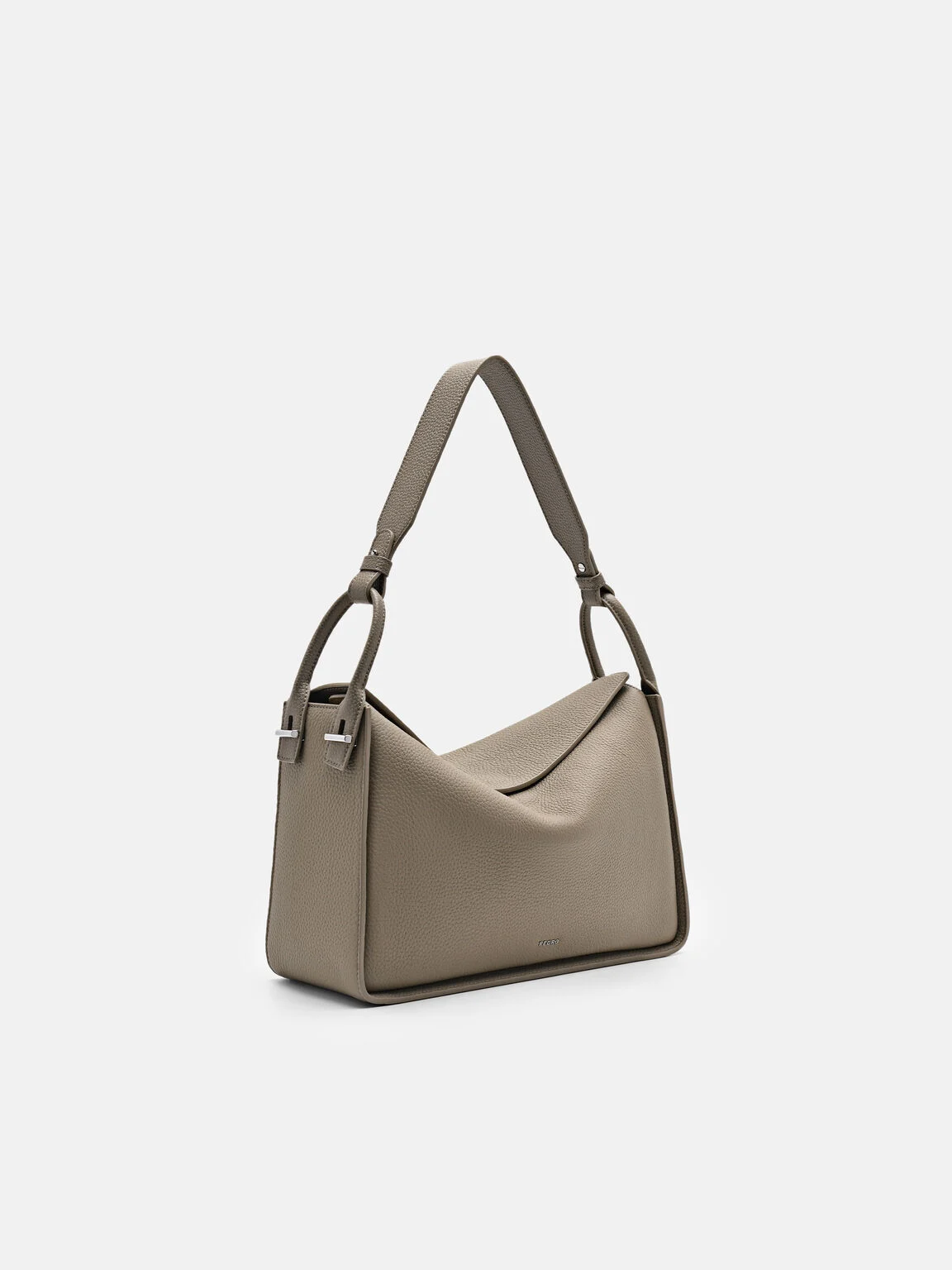 Túi đeo vai chữ nhật Demi Maxi - Nâu Xám - Ảnh 7