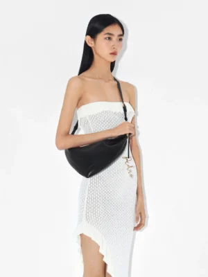 Alternative view of Túi đeo vai hình tam giác Ana - Đen